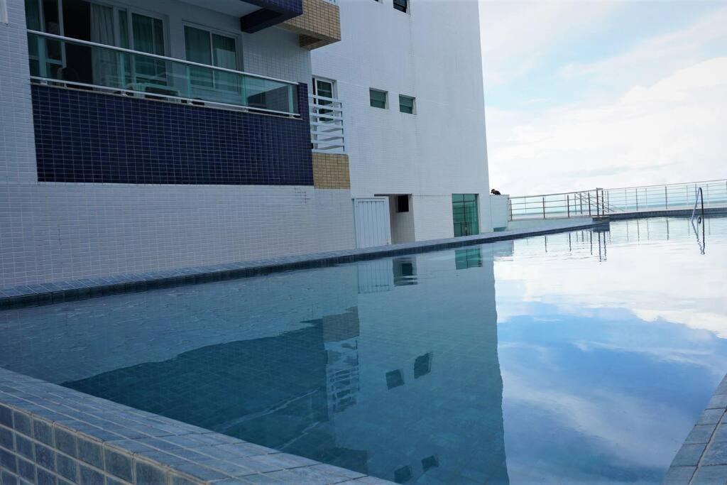 Joao Pessoa, A Dois Passos Do Paraiso, 2 Suites Com A/C, Vista Panoramica Para O Mar Do Bessa, Portaria 24H E 2 Vagas De Garagem João Pessoa Exterior foto