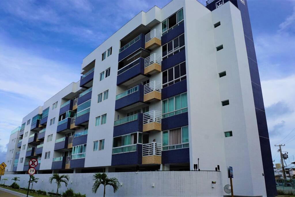 Joao Pessoa, A Dois Passos Do Paraiso, 2 Suites Com A/C, Vista Panoramica Para O Mar Do Bessa, Portaria 24H E 2 Vagas De Garagem João Pessoa Exterior foto